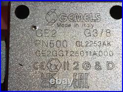 Gemels GE2 G3/8 PN500 Hydraulic Ball Valve 2 Way x 7