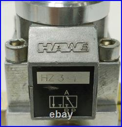 HAWE HZ 3-1 Directional Seated Valve F02 702 Z 3-1 Hydraulic Manifold OEM