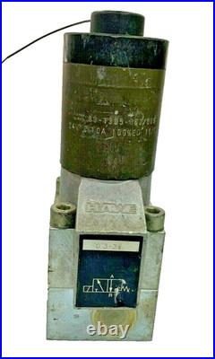 HAWE Hydraulik G3-3 3/2 NC Hydraulic Directional Seated Valve G1/2 24V DC