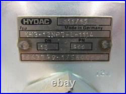 HYDAC 2061024, Type KH3, 5800 PSI, 1/2 NPT, 3 Way High Pressure Ball Valve