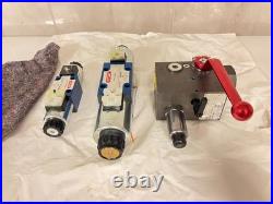 HYDAC Hydraulic Valves 3PC SAF20E12Y1T330A, 4WE 6 J S01-24DG/V, 4WE 10 J S01-24