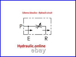 HYDRAULIC 3 way Priority flow control valves ITALIAN Made