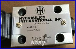 HYDRAULICS INTERNATIONAL Hydraulic Directional Control Solenoid Valve 101197-249