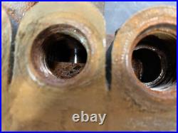 HYFL024 3 Spool Hydraulic Directional Control Valve Double Acting 6 way