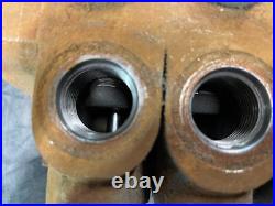 HYFL024 3 Spool Hydraulic Directional Control Valve Double Acting 6 way