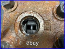 HYFL024 3 Spool Hydraulic Directional Control Valve Double Acting 6 way