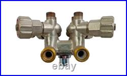 Heavy Duty 8-Way Hydraulic Pneumatic Valve Distributor Block