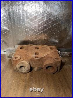 Hydraulic 1 Spool Directional Control Valve Rusty Untested Parts Repair