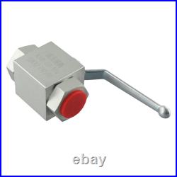 Hydraulic 2 Way Ball Valve 14 to 1 500 Bar Pressure Nitrile Acetal Seal