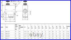 Hydraulic 2 Way Flow Compensated Control Valve, RFP2, 3/8, 1/2, 3/4, 1 BSP