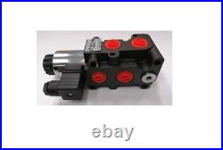 Hydraulic 6 Way Solenoid Diverters Max Flow 50L/MIN, 3/8 BSP