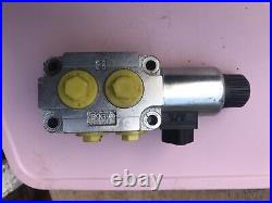 Hydraulic 6 Way Solenoid Diverters Max Flow 50L/MIN, 3/8 BSP