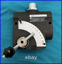 Hydraulic Adjustable Flow Directional Control Valve 1/2 NPT Port 30gpm withRelief