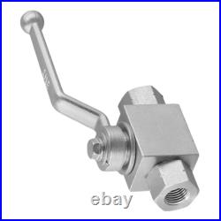 Hydraulic Ball Valve 2 Way 7250 PSI NPT Thread Sizes 1/4 3/8 1/2 3/4 1