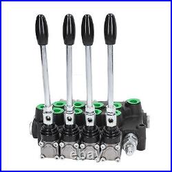 Hydraulic Control Valve Cast Iron 16.20MPa 4 Spool Hydraulic Directional