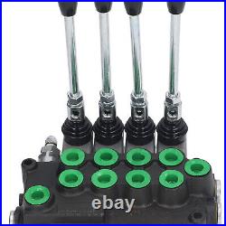 Hydraulic Control Valve Cast Iron 16.20MPa 4 Spool Hydraulic Directional