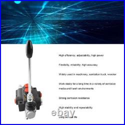 Hydraulic Control Valve Kit 1 Spool Double Acting Hydraulic Directional