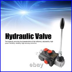 Hydraulic Control Valve Kit 1 Spool Double Acting Hydraulic Directional