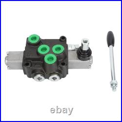 Hydraulic Control Valve Kit 1 Spool Double Acting Multi Way Directional New Hydraulic Control Valve Kit 1 Spool Double Acting Multi Way Directional New