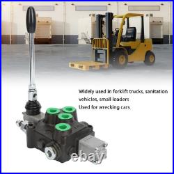 Hydraulic Control Valve Kit 1 Spool Double Acting Multi Way Directional New Hydraulic Control Valve Kit 1 Spool Double Acting Multi Way Directional New