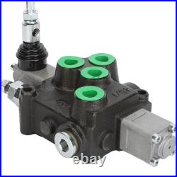Hydraulic Control Valve Kit 1 Spool Double Acting Multi Way Directional New Hydraulic Control Valve Kit 1 Spool Double Acting Multi Way Directional New