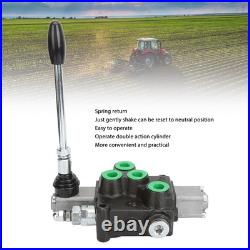 Hydraulic Control Valve Kit 1 Spool Double Acting Multi Way Directional New Hydraulic Control Valve Kit 1 Spool Double Acting Multi Way Directional New