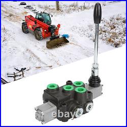 Hydraulic Control Valve Kit 1 Spool Double Acting Multi Way Directional Val