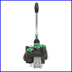 Hydraulic Control Valve Kit 1 Spool Double Acting Multi Way Directional Val