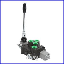 Hydraulic Control Valve Kit 1 Spool Double Acting Multi Way Directional Val