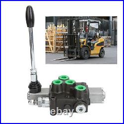 Hydraulic Control Valve Kit 1 Spool Double Acting Multi Way Directional Val