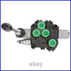 Hydraulic Control Valve Kit 1 Spool Double Acting Multi Way Directional Val