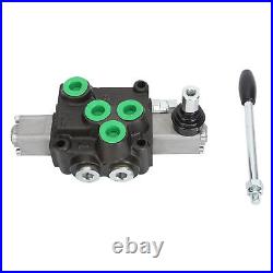 Hydraulic Control Valve Kit 1 Spool Double Acting Multi Way Directional Val