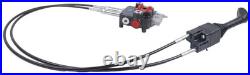 Hydraulic Control Valve Kit 2 Spool Cable Remote Joystick 80 LPM