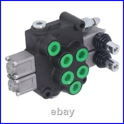 Hydraulic Control Valve Kit 2 Spool Double Acting Multi Way Directiona Hydraulic Control Valve Kit 2 Spool Double Acting Multi Way Directiona