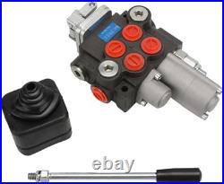 Hydraulic Control Valve with Joystick withFloat, 2 Spool 11GPM Hydraulic Direction