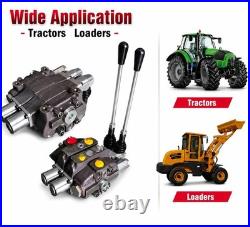 Hydraulic Direction Control Valve 2 Spool for Tractor Loader Attachment Walvoil
