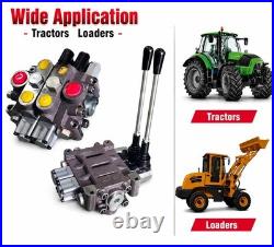 Hydraulic Direction Control Valve 2 Spool for Tractor Loader Hydrocontrol Type