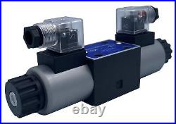 Hydraulic Directional Control Electric Solenoid Valve D03 (NG6) 21 GPM 4560 p