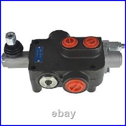 Hydraulic Directional Control Valve 1 Spool 21GPM 3600PSI SAE Ports Double Actin
