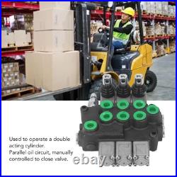 Hydraulic Directional Control Valve 16.20MPa High Pressure For Double