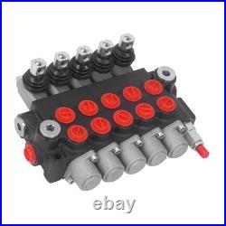 Hydraulic Directional Control Valve High Accuracy Spring Return Hydraulic Valve