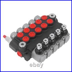 Hydraulic Directional Control Valve High Accuracy Spring Return Hydraulic Valve