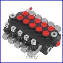 Hydraulic Directional Control Valve High Accuracy Spring Return Hydraulic Valve