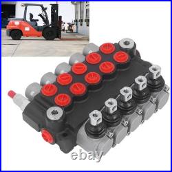 Hydraulic Directional Control Valve High Accuracy Spring Return Hydraulic Valve