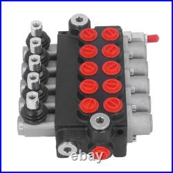Hydraulic Directional Control Valve High Accuracy Spring Return Hydraulic Valve
