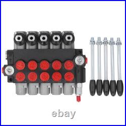 Hydraulic Directional Control Valve High Accuracy Spring Return Hydraulic Valve