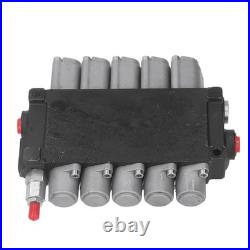 Hydraulic Directional Control Valve High Accuracy Spring Return Hydraulic Valve