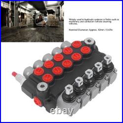 Hydraulic Directional Control Valve High Accuracy Spring Return Hydraulic Valve