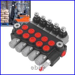 Hydraulic Directional Control Valve High Accuracy Spring Return Hydraulic Valve