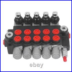 Hydraulic Directional Control Valve High Accuracy Spring Return Hydraulic Valve
